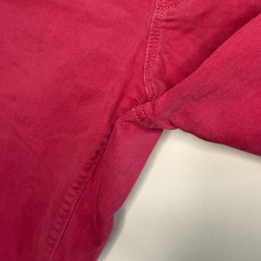 LOFT Ann Taylor Jeans Size 6 Pink Magenta Modern Skinny Mid Rise Ankle Crop - Picture 6 of 13